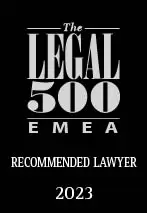 Legal500 Recommended Lawyer